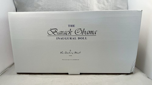 The Danbury bambola inaugurale BARACK OBAMA come nuova con supporto e scatola - Foto 5 di 5