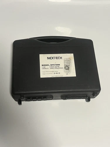 Nextech DFS1000 (1000N/220lbf/100kgf) Digital Force Gauge, Push Pull Gauge, P...