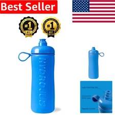 Effortless Hydration: 27oz Easy Squeeze Bottle with Dishwashable Convenience