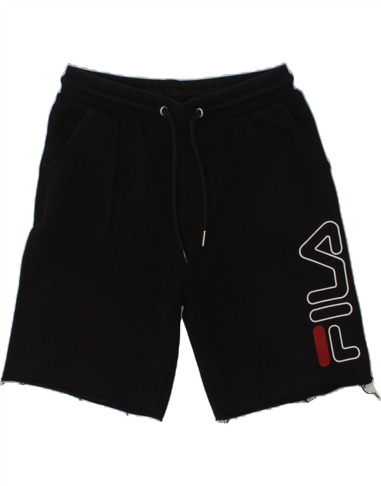 FILA pantaloncino sportivo grafico ragazzo 9 10 anni cotone nero BQ86
