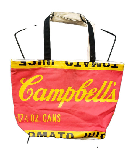 UNIQLO SPRZ NY Bag ANDY WARHOL Pop Art Campbell's Tomatoe Juice Canvas Tote