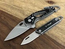 True Utility Smart Knife 7-in-1 Muilti-tool & Utility Keychain Knife (Lot Of 2)