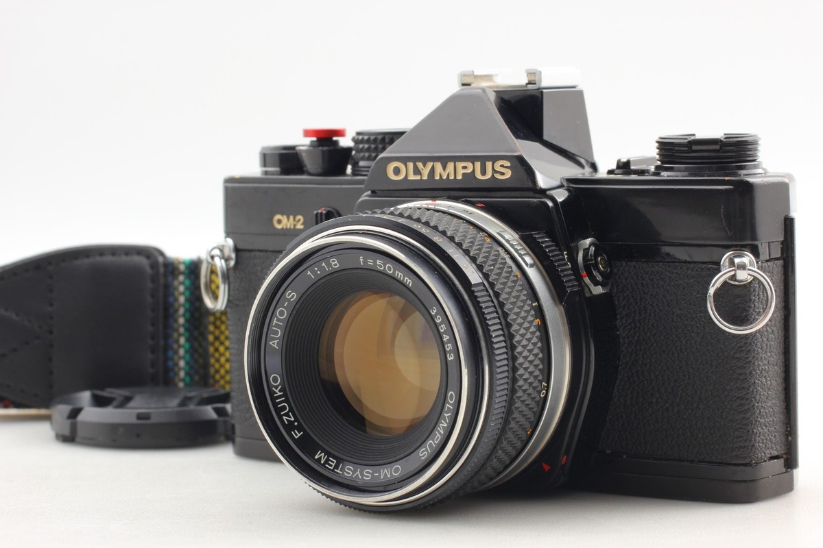 【完動】Olympus OM-2 + Auto-S 50mm f1.4 Olympus OM-2 SLR Film Camera G.Zuiko Auto-S 50mm f/1.4 From