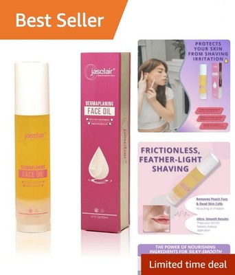 Hydrating 1.7 Fl Oz Pre & Post Shave Oil - Smoothness & Skin Barrier Protection