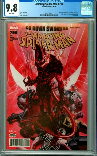 AMAZING SPIDER-MAN #799 CGC 9.8 Alex Ross MODERN Age MARVEL COMICS