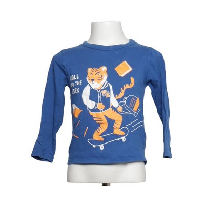 H&M, Langarmshirt, Größe: 104, Extracted product information, Blau/Orange #elK
