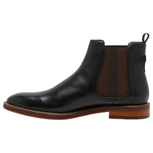 Mens Julius Marlow Scuttle Formal Dress Work Boots Black - Picture 2 of 5