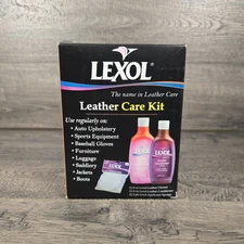 Lexol Leather Cleaner and Conditioner and Sponge Kit, For Use on Leather