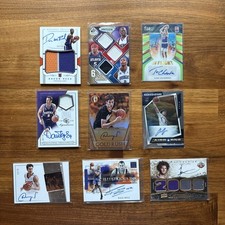 PHOENIX SUNS RELIC & AUTO LOT (9) ALL #D /100 OR LESS - National Treasures, SP