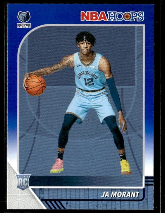 L67,212 - 2019-20 Hoops Blue #259 Ja Morant