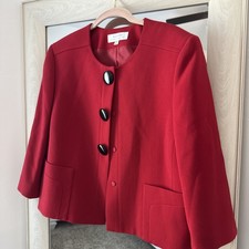 Tahari Women s Red Jacket And Skirt Set Size 16 Brand New With Tags