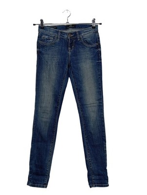 LTB Hüftjeans Damen Jeans Gr. DE 34 blau Casual-Look
