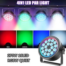 270W 18LED PAR Light RGBW Stage Bar Wash Lighting Strobe DMX DJ Disco Party Show