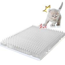 Aocoray 14 Pack Scat Mat for Cats - 16 x 13 Inch Cat Spike 14 Mats, Clear