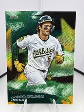 Jacob Wilson #/99 Stars of MLB Green 2026 Topps Series 1 #SMLB-30 Color Match!