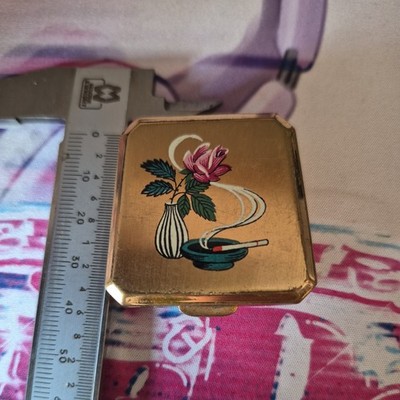 Vintage Taschenaschenbecher Zigarettenetui Stratton Made in England