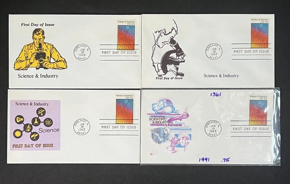 Chemistry, Science & Industry FDC Collection of 34 ZAYIX0825M3671 - Image 2 of 4