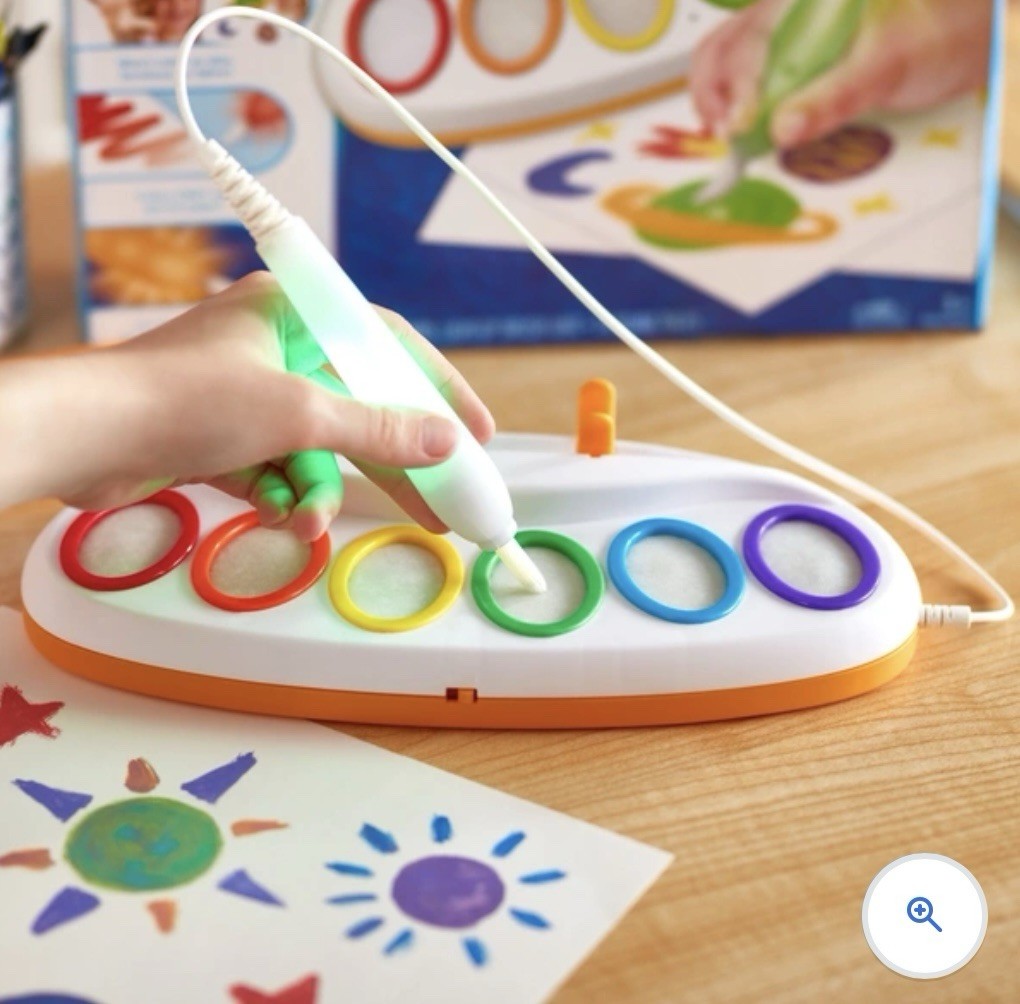 Crayola Colour Wonder Magic Light Brush Mess-Free Paint Set Kids Art Kit New