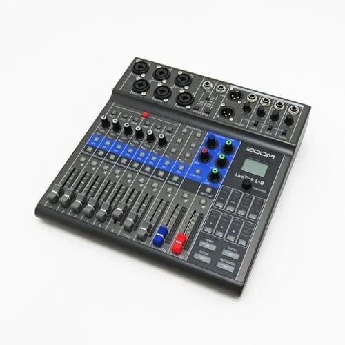 Zoom LiveTrak L-8 Digital Mixer Recorder AC100V 12-Track Multitrack - Image 2 of 4