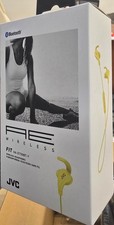 BRAND NEW JVC HAET50BT-Y Wireless Bluetooth In-Ear Headphones - YELLOW