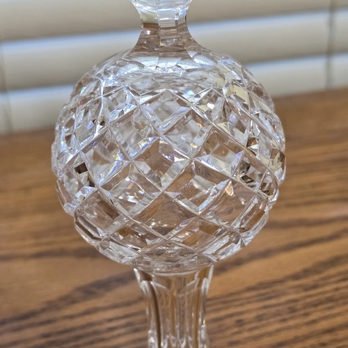 Aguja con acabado de Navidad de cristal Waterford con punta redondeada 10,25" COMO NUEVA - Imagen 3 de 9