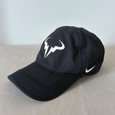 Nike Rafa Featherlight Rafael Nadal Tennis Cap Hat Black