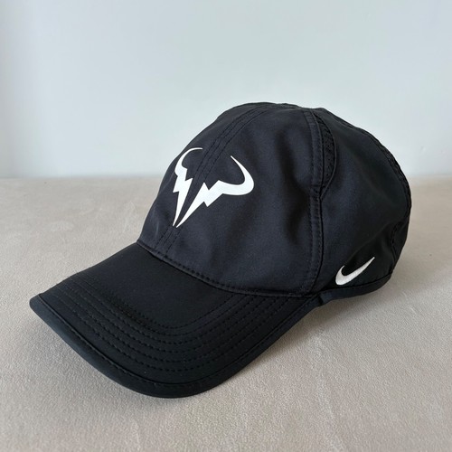 Nike Rafa Featherlight Rafael Nadal Tennis Cap Hat Black