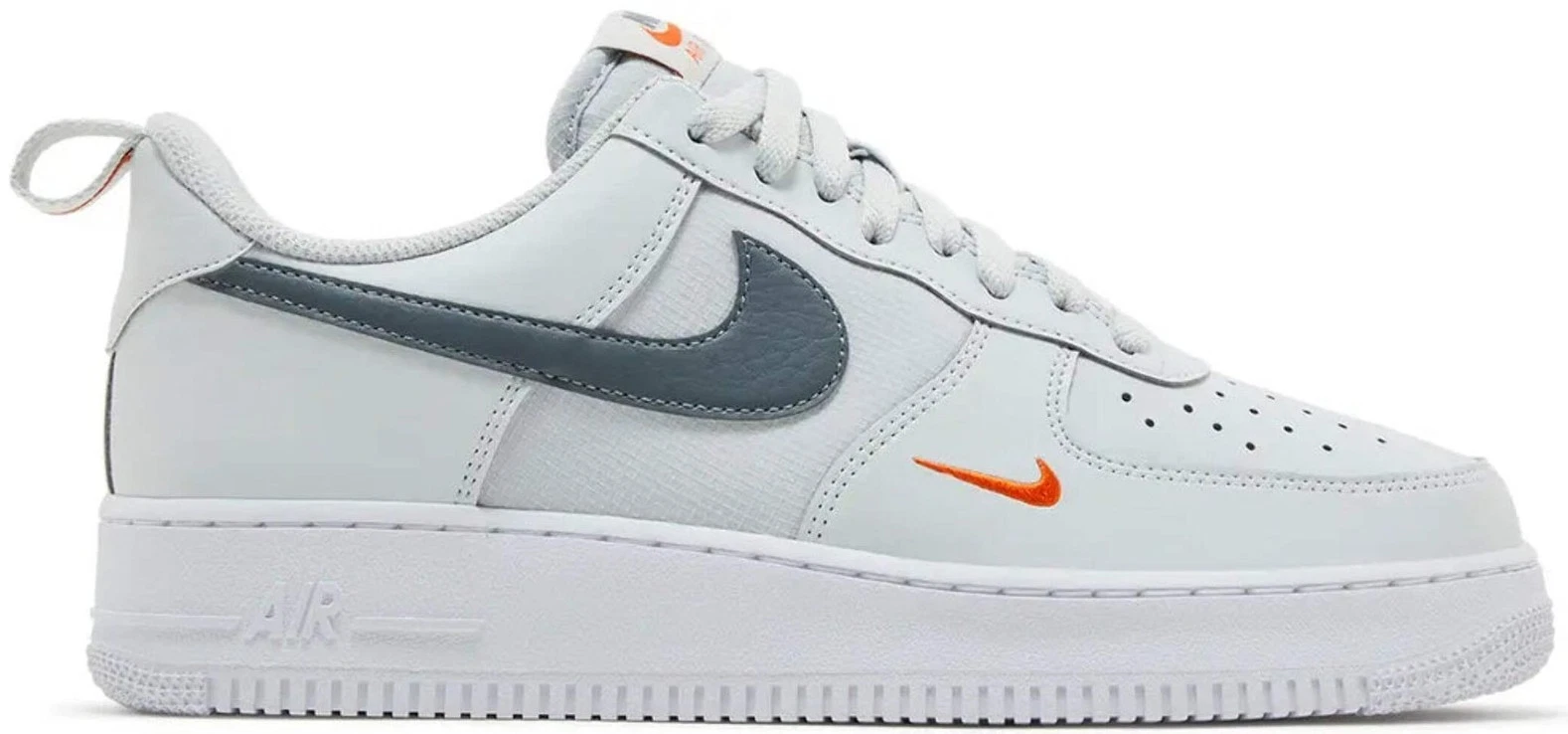 Nike Air Force 1 '07 Embroidered Swoosh - Photon Dust Navy for