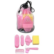 Elico Wexford Glitter Grooming Kit - Complete Kit in PINK