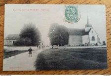 Barbuise (Aube) - Entrée du pays et l'Eglise - Environs de Villenauxe