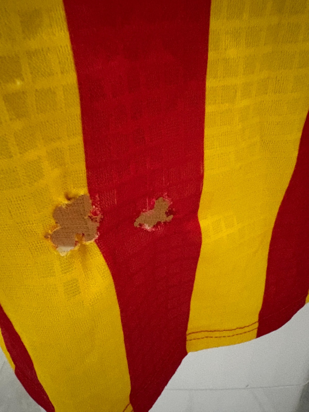 Jersey Lecce 2000 2001 Nr 3 Colonnello match worn shirt Lecce t-shirt vintage thumbnail 4