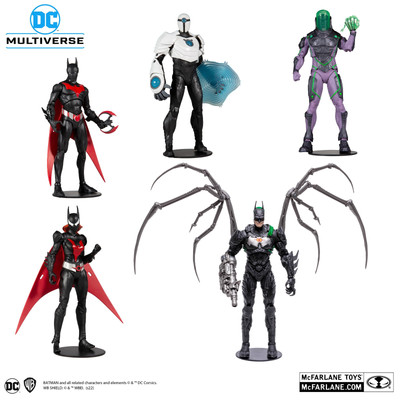 DC Multiverse Batman Beyond 5 Action Figuren Pack 