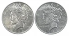 1922 & 1924 & Peace Silver Dollar $1 Bullion Collection Lot *868