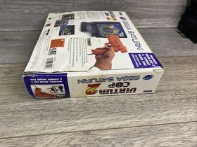 Sega Saturn Virtua Cop 2 Gun Bundle Box Has Moisture Damage. Missing Manual