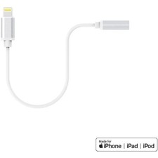 Lightning naar 3.5mm adapter cable Xlayer 214355 wit