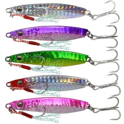 Fishing Bait Iron Plate Road Sub Bait Long Cast Large Gram Metal Jig Perch Set
