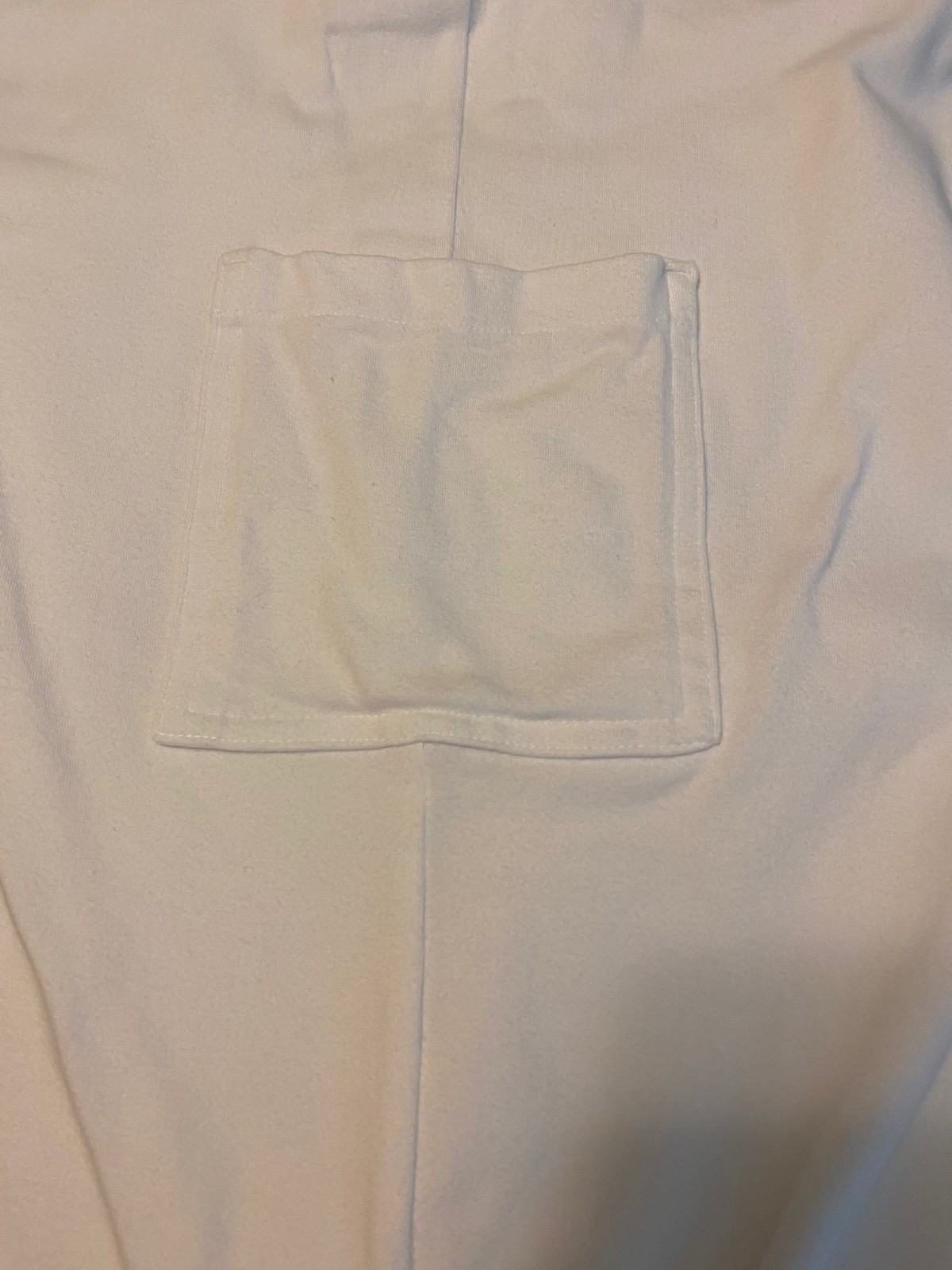 Basic Editions White Capris - Large - image 1