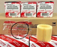 3 PACK GENUINE OEM 04152-YZZA6 OIL FILTER FOR TOYOTA COROLLA PRIUS SCION IM XD