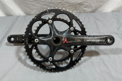 FSA SL-K 172.5mm Carbon Fiber 53/39 Road Double Crankset