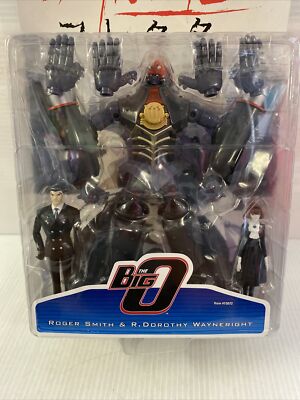 2001 Bandai Anime Collector THE BIG O ROGER SMITH DOROTHY HTF