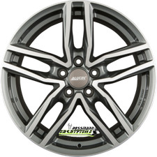 Alutec Ikenu graphit frontpoliert 6.5x17 ET38 - LK4/100 ML63.3 Felge Alu