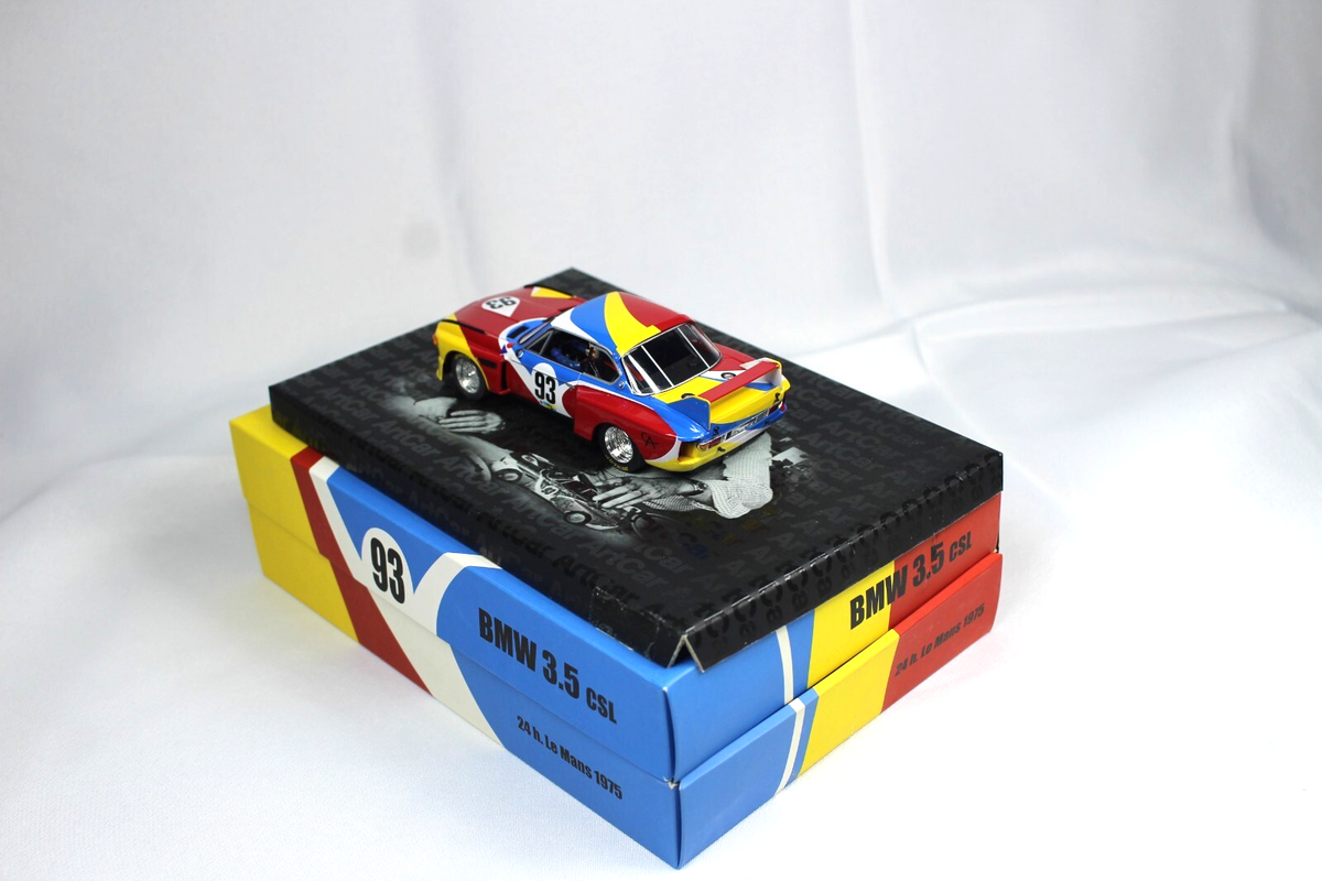 厳選スロットカー　FLY BMW 3.5 CSL used FLY CAR MODEL BMW 3.5 CSL ART CAR 24h. LE MANS 1975 (96048