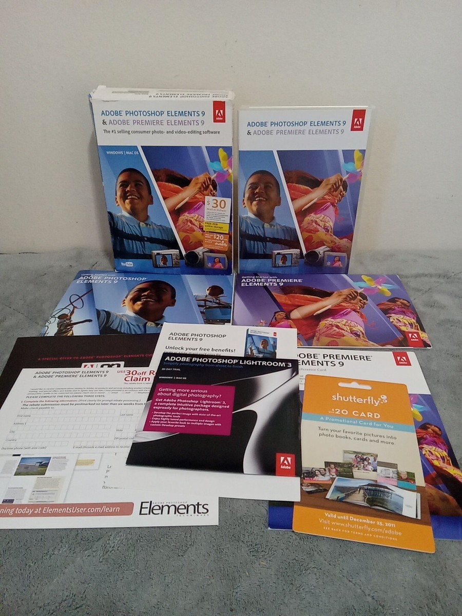 Photoshop Elements9 ＆ Premiere Elements9 Photoshop Elements 9 and Premiere Elements 9 are Out