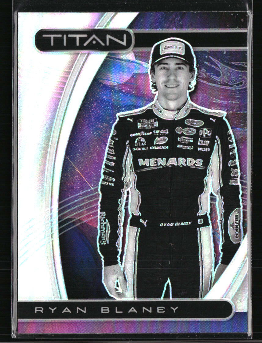 Ryan Blaney 2021 Panini Chronicles Titan Prizm #9 Racing Card