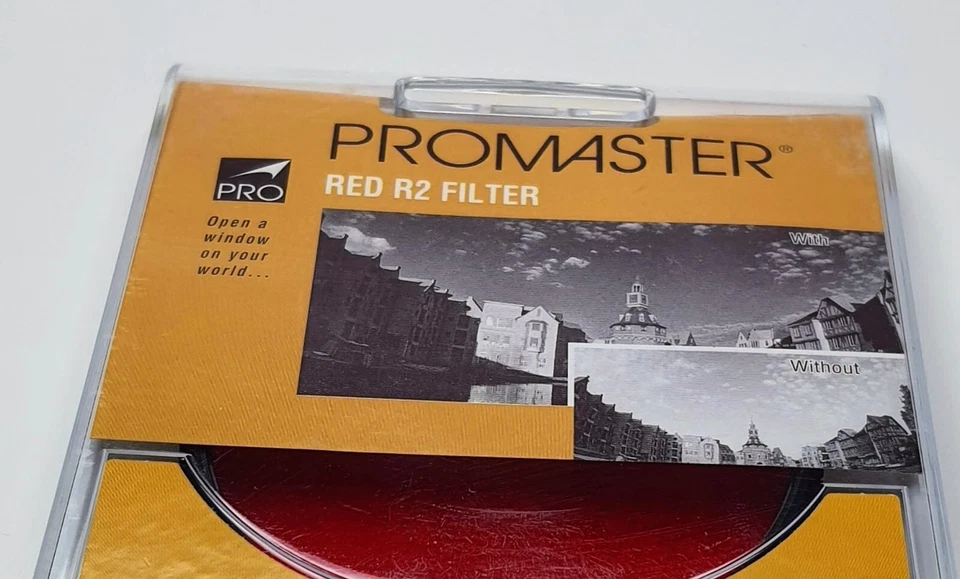 Pro 67mm Red R2 #25A Glass Lens Filter 67 mm 25A 25 A Black & White Film Japan - Image 2 of 4