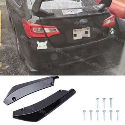For Subaru Impreza WRX STI Rear Spats Bumper Diffuser Spoiler