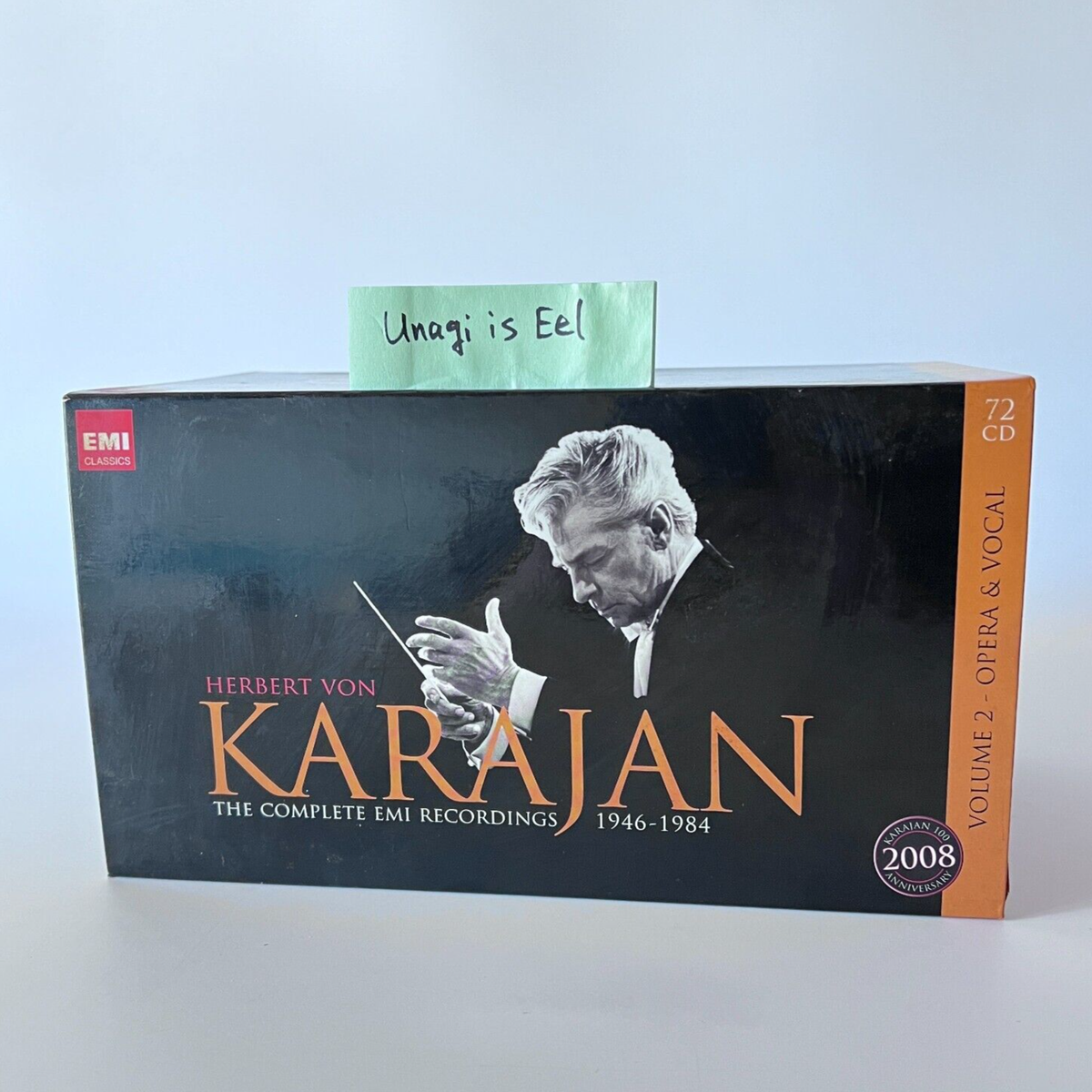カラヤン  コンプリートＥＭＩレコーディングス Vol 2 声楽編 （７１ＣＤ） Karajan The Complete EMI Recordings 1946-1984 Volume 2 Opera