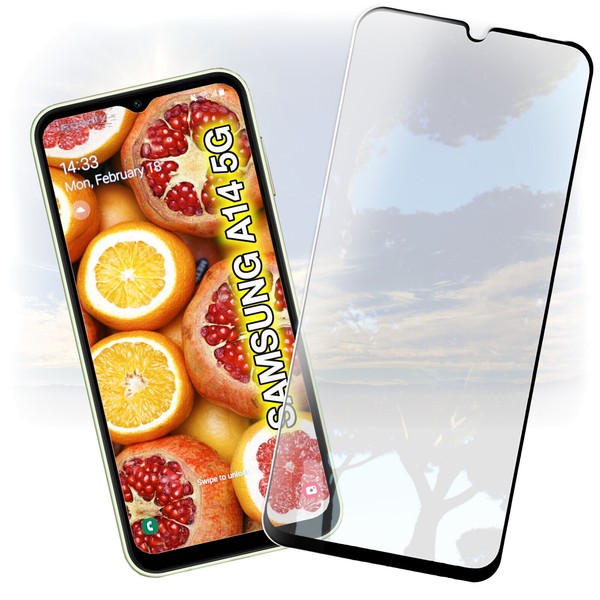 2X FüR Samsung A14 5G Panzerfolie Displayschutz 9H Glas Schutzglas Schutz Folie-image