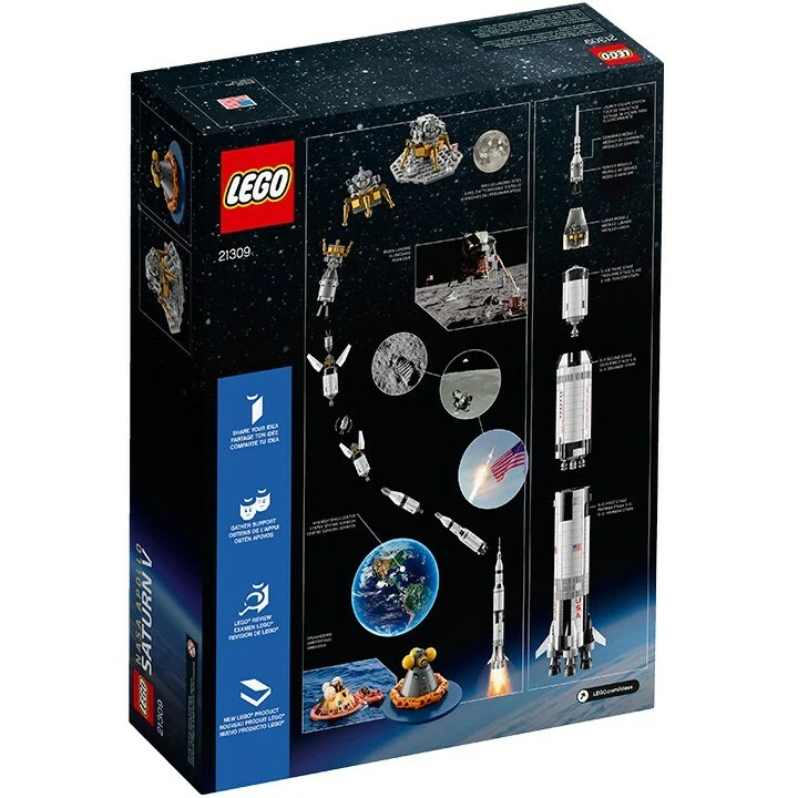 LEGO 21309 Ideas NASA Apollo Saturn V - Brand New In Box - Retired Set - Image 2 of 4