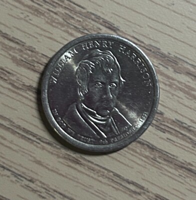 1841 William Henry Harrison Gold One Dollars Coin Rare W/edge in
